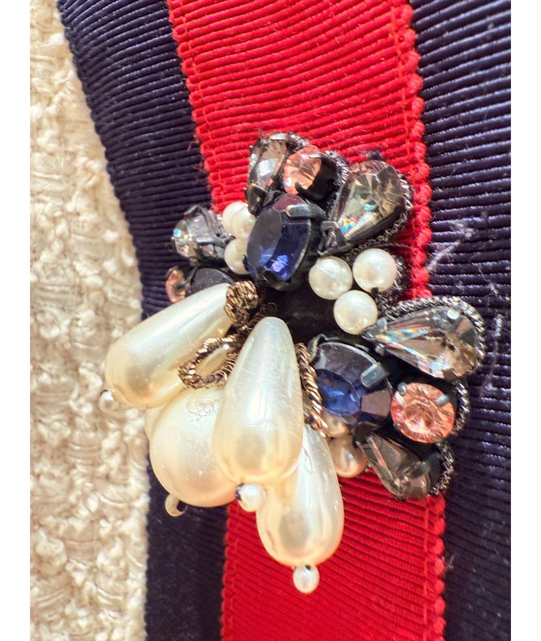 GUCCI Бежевый хлопковый кардиган, фото 7