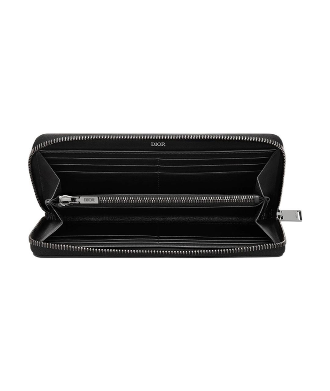 CHRISTIAN DIOR Черный кошелек, фото 4