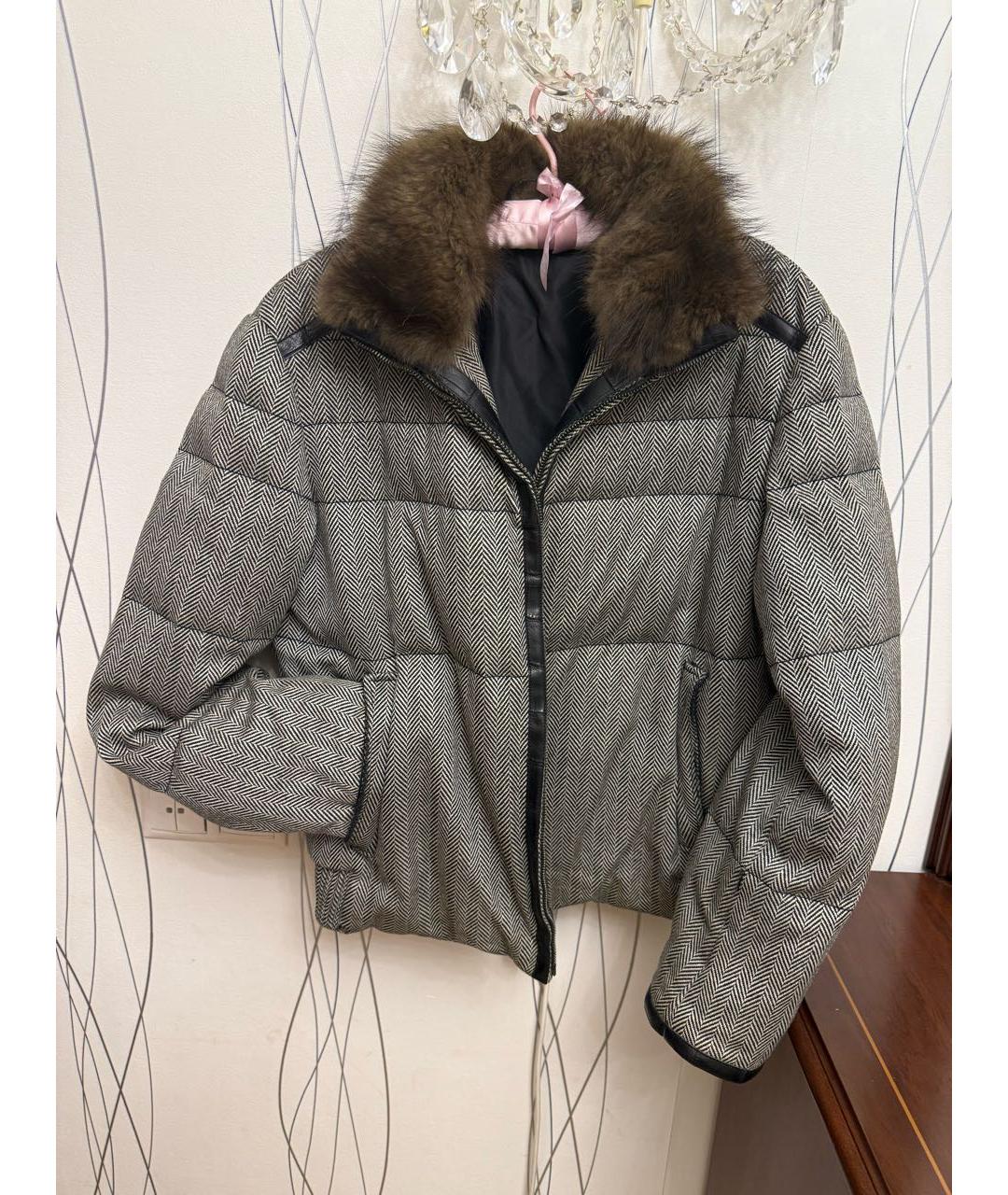 BRIONI Серая шерстяная куртка, фото 9