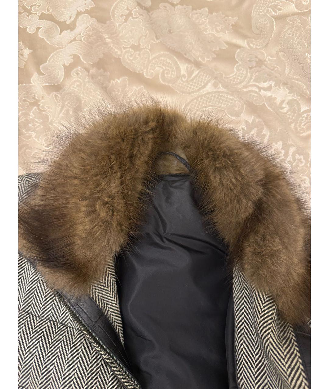 BRIONI Серая шерстяная куртка, фото 7