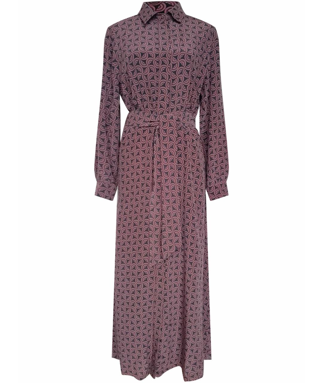 WEEKEND MAX MARA Мульти шелковое повседневное платье, фото 1