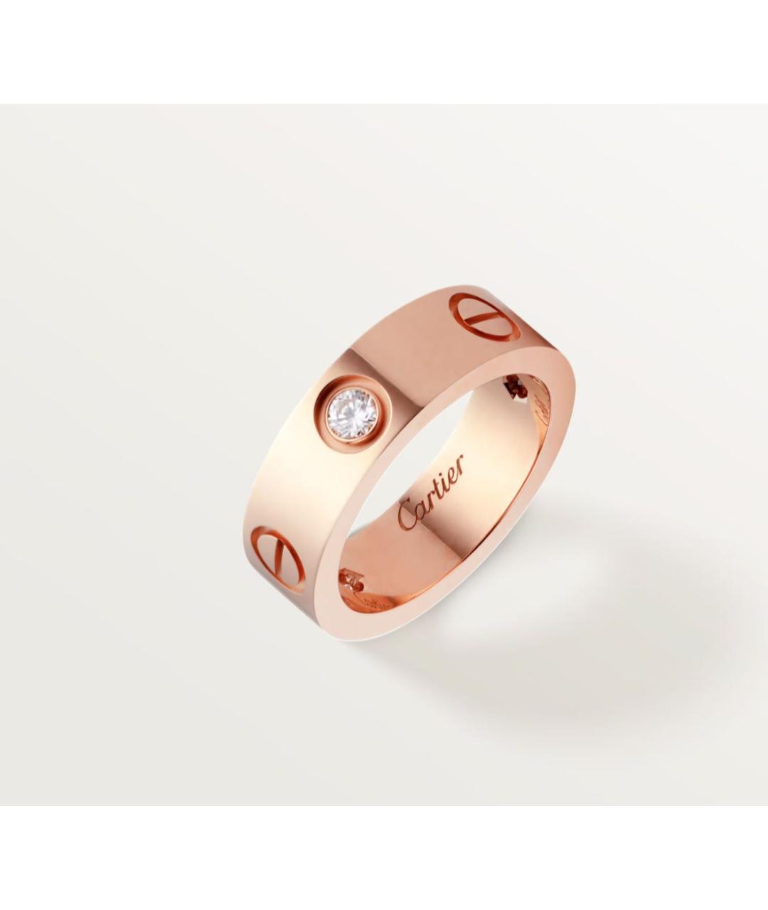 CARTIER Золотое кольцо из розового золота, фото 3