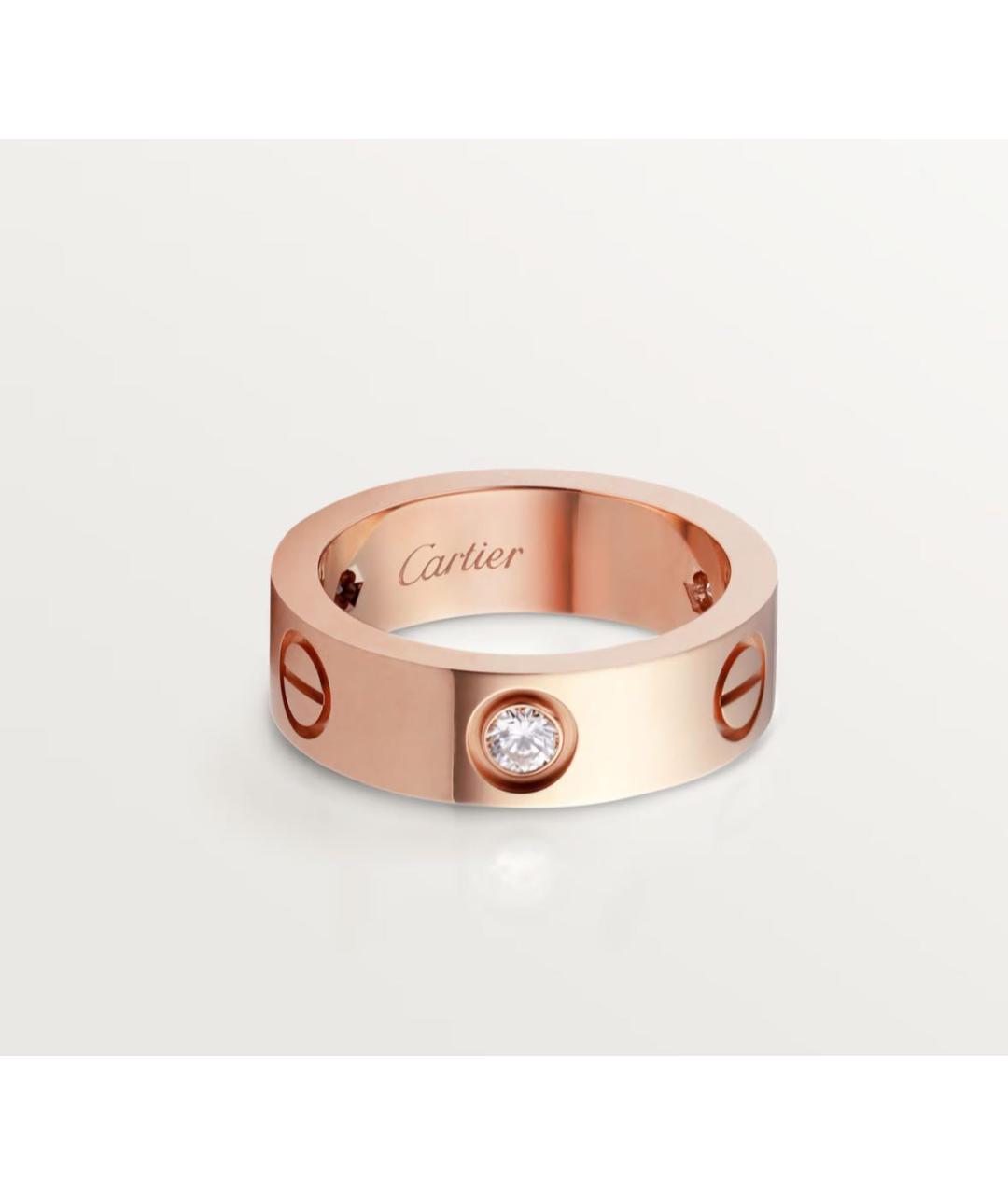 CARTIER Золотое кольцо из розового золота, фото 2