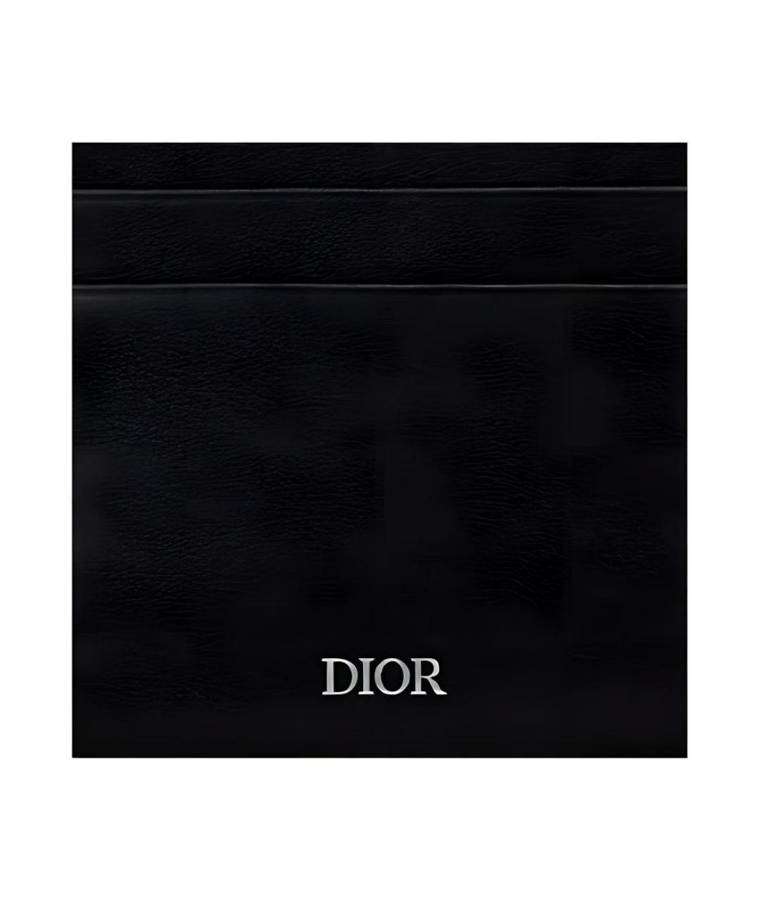CHRISTIAN DIOR Черный кошелек, фото 4