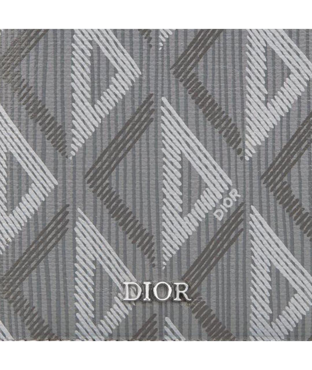 CHRISTIAN DIOR Серый кардхолдер, фото 4