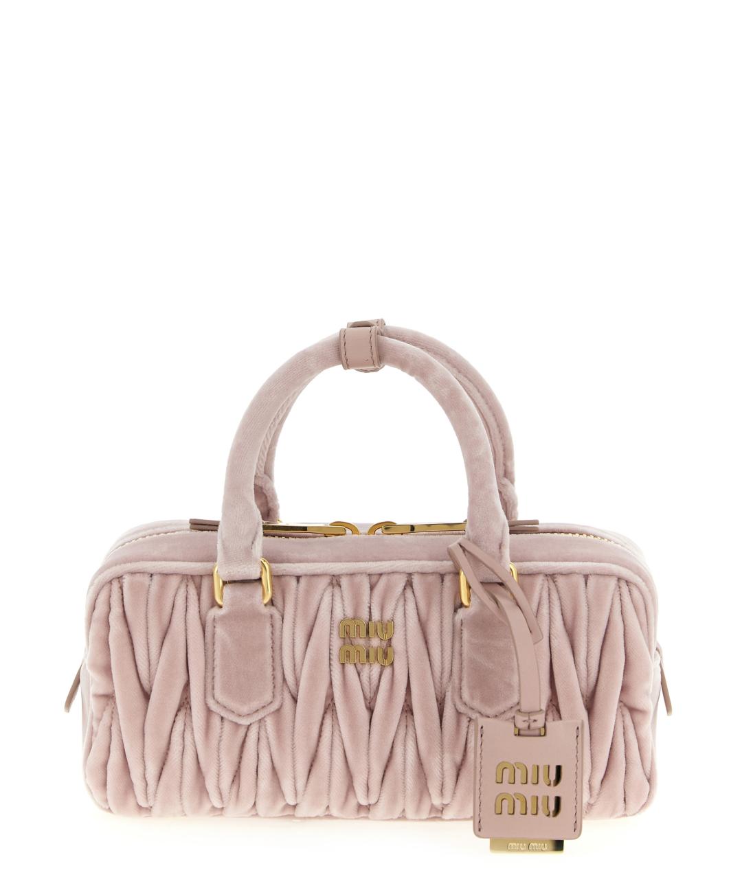 MIU MIU Розовая сумка через плечо, фото 1