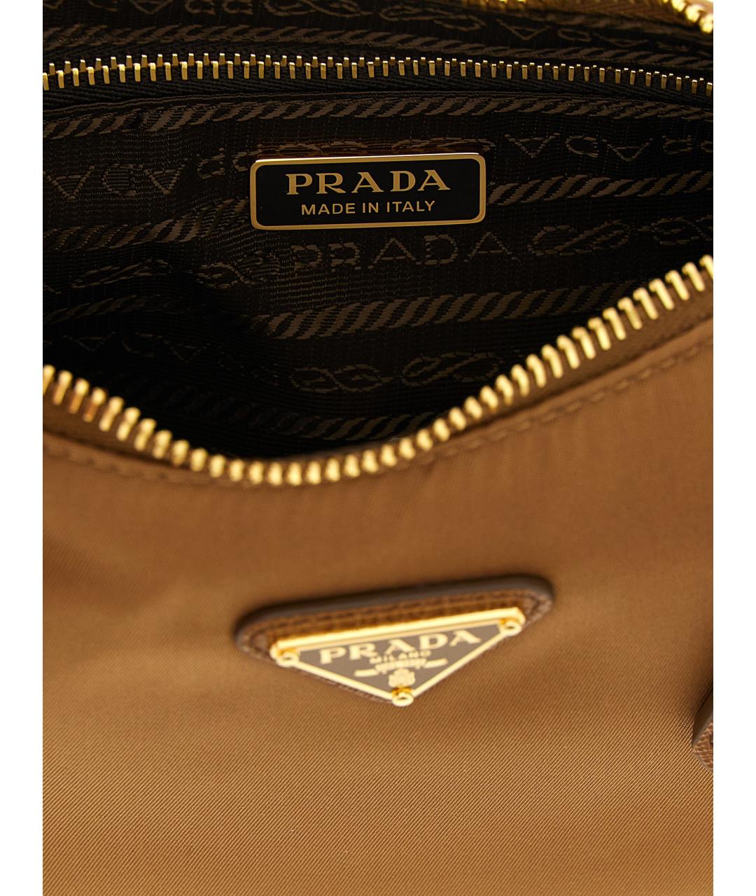 PRADA Коричневая сумка через плечо, фото 4