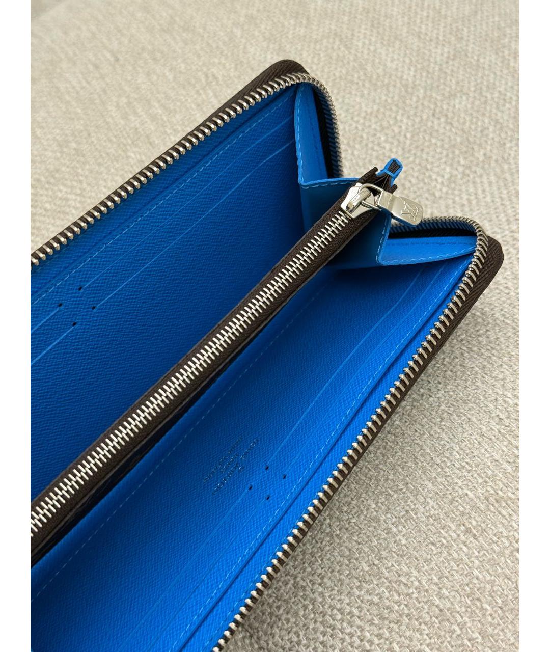 LOUIS VUITTON Коричневый кошелек, фото 4