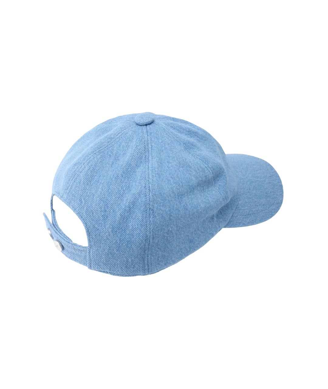 CHANEL Голубая хлопковая кепка, фото 3