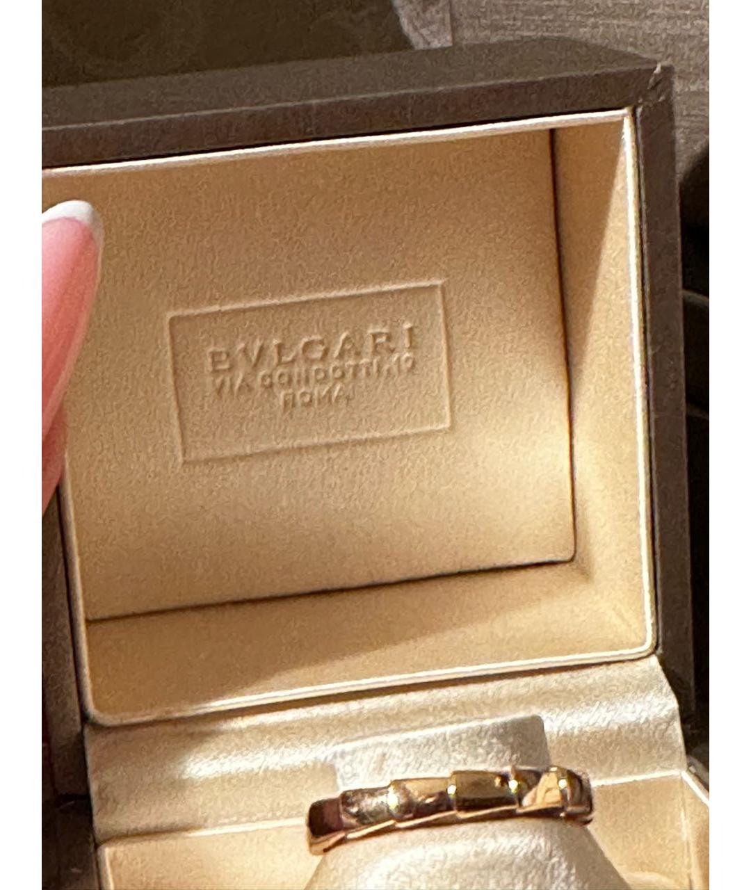 BVLGARI Золотое кольцо из желтого золота, фото 4