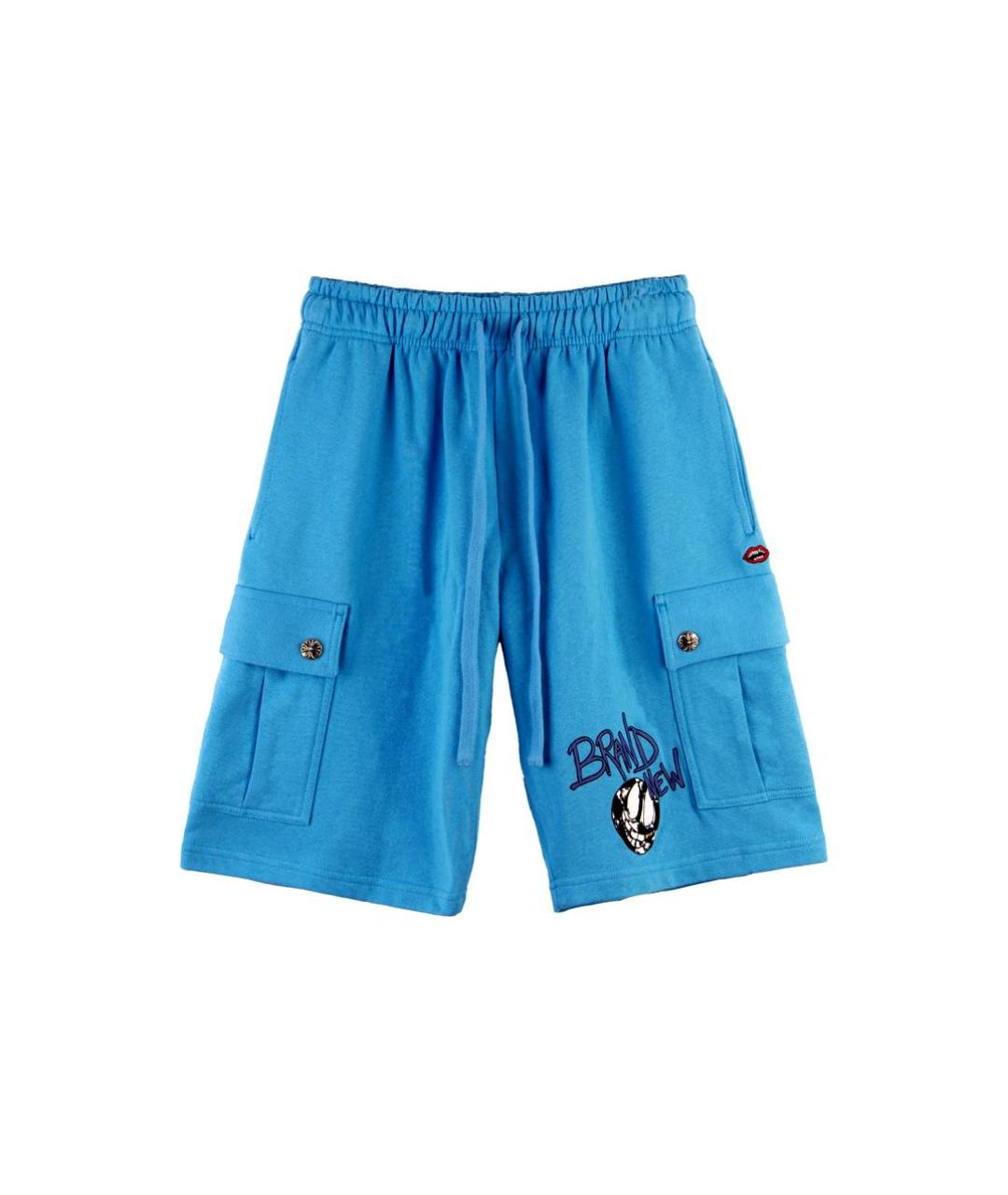 CHROME HEARTS Синие шорты, фото 1