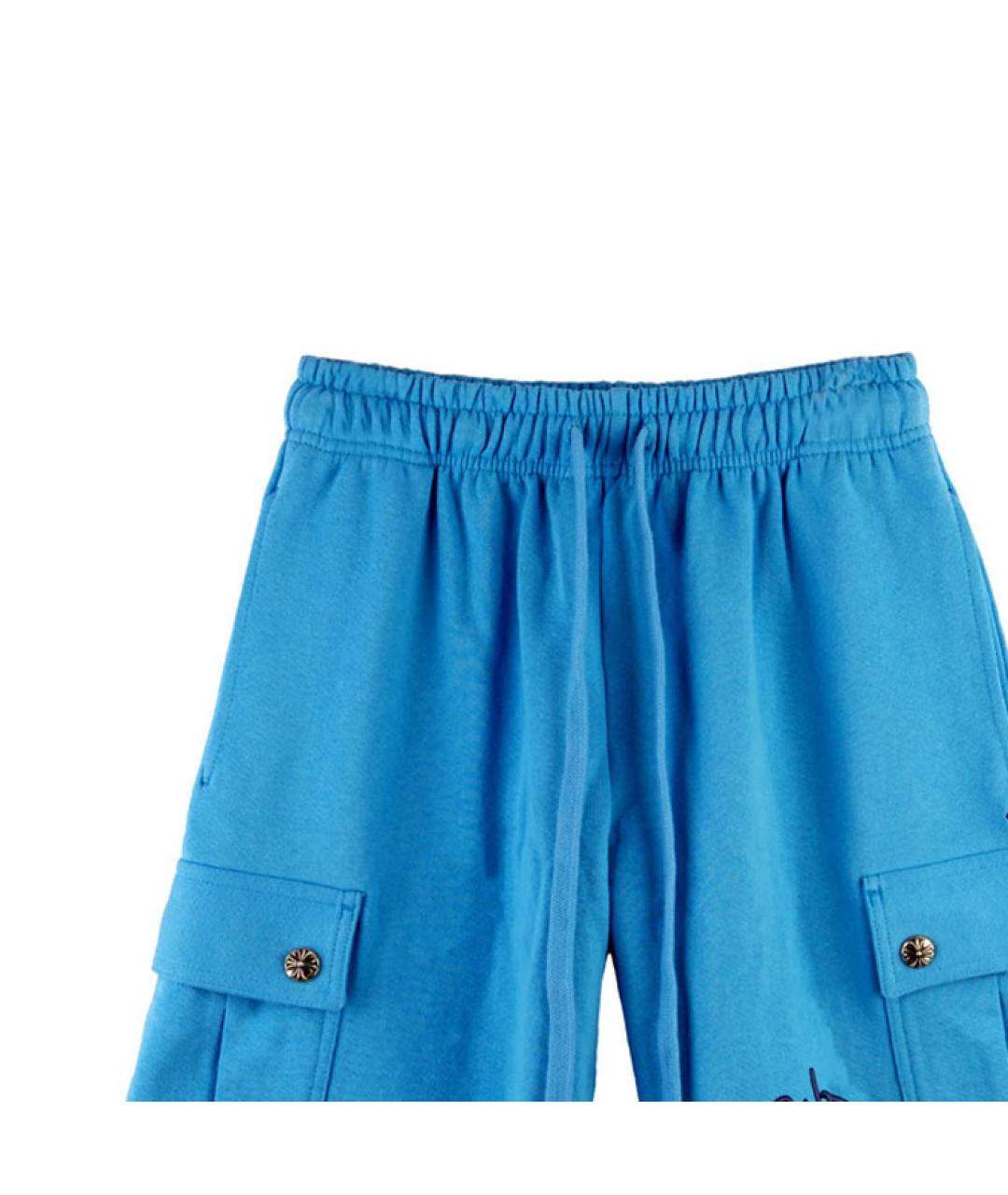 CHROME HEARTS Синие шорты, фото 4