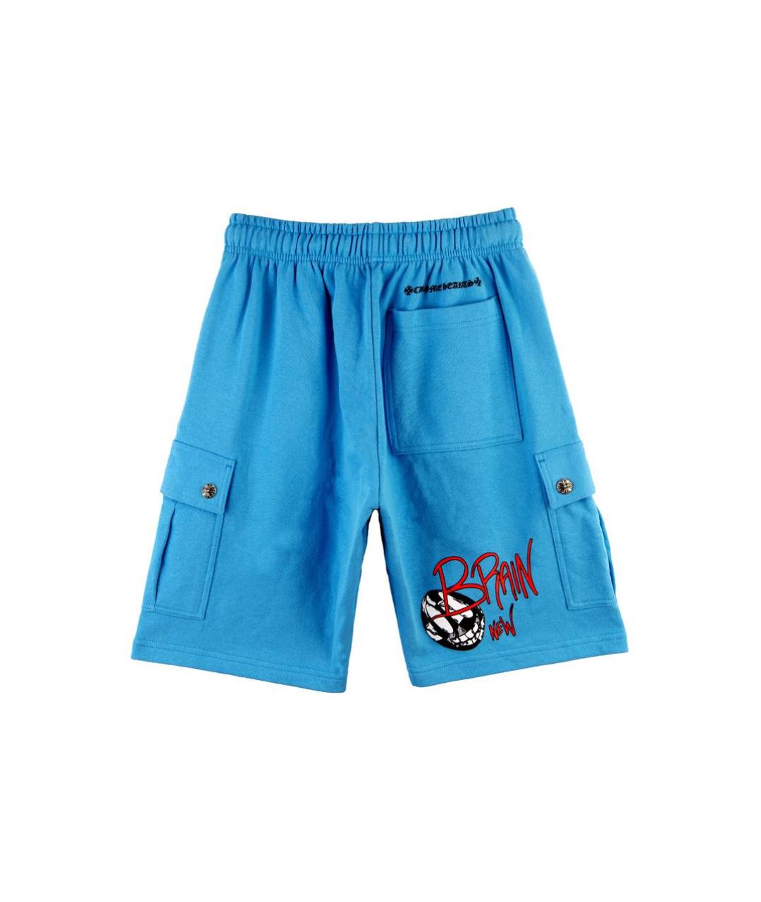 CHROME HEARTS Синие шорты, фото 2