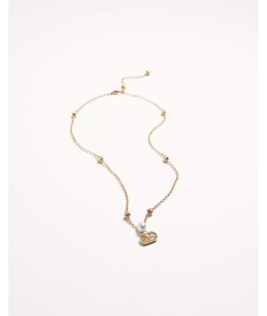 VALENTINO Желтая металлическая подвеска, фото 4