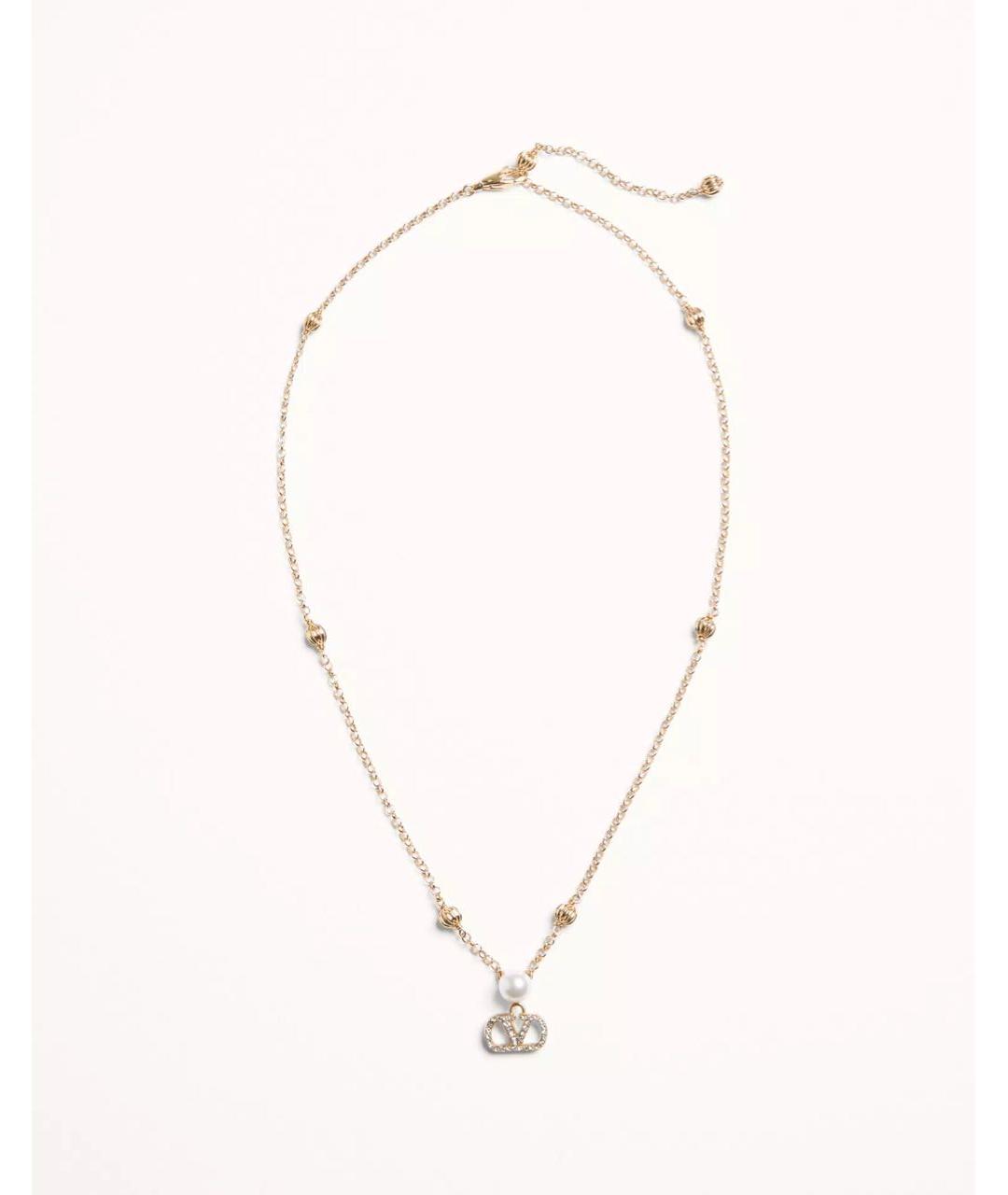 VALENTINO Желтая металлическая подвеска, фото 5