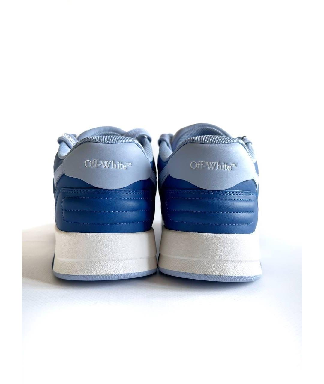 OFF-WHITE Мульти кожаные кеды, фото 6