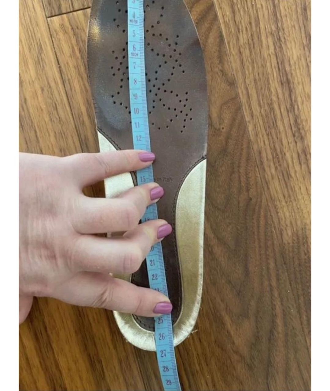 LOUIS VUITTON Коричневые кроссовки, фото 7