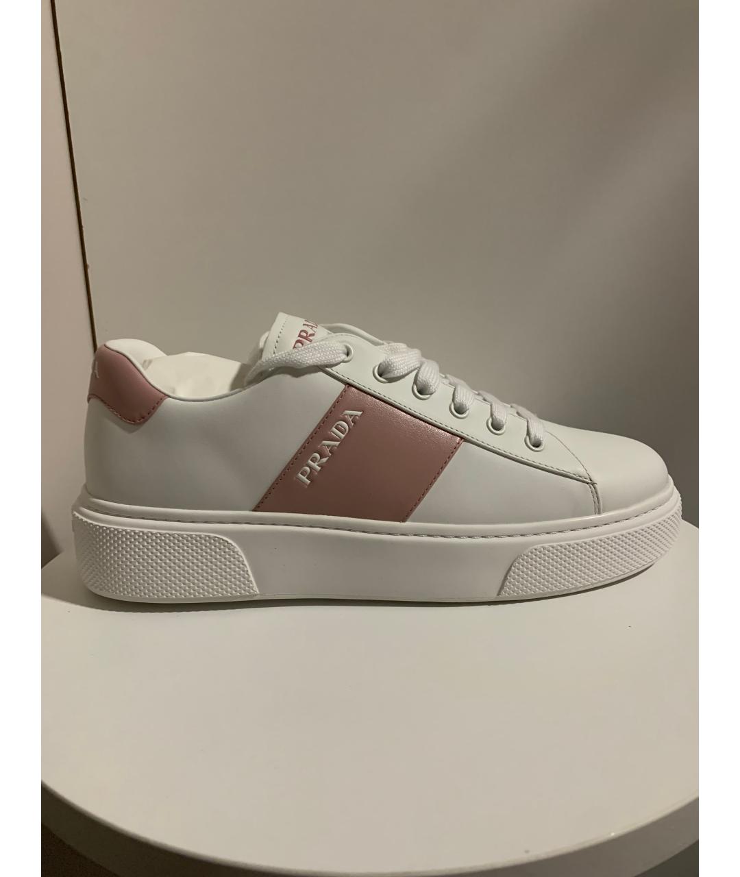 PRADA Белые кеды, фото 6