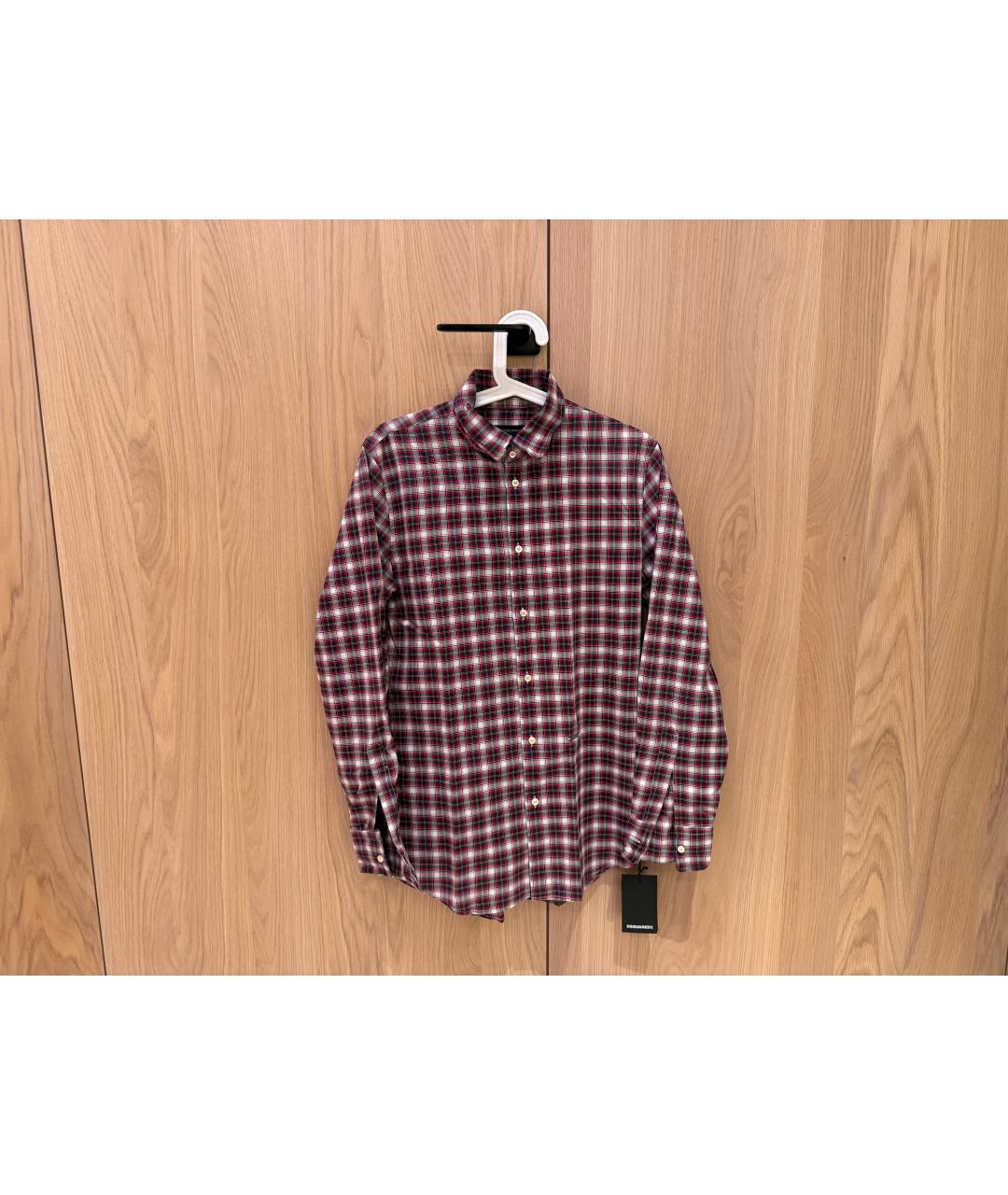 DSQUARED2 Хлопковая кэжуал рубашка, фото 6