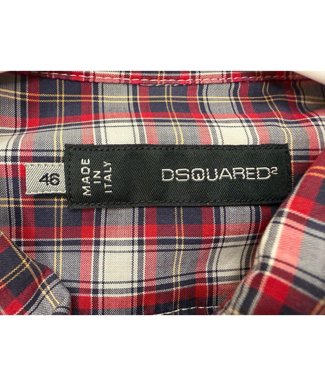 DSQUARED2 Хлопковая кэжуал рубашка, фото 4
