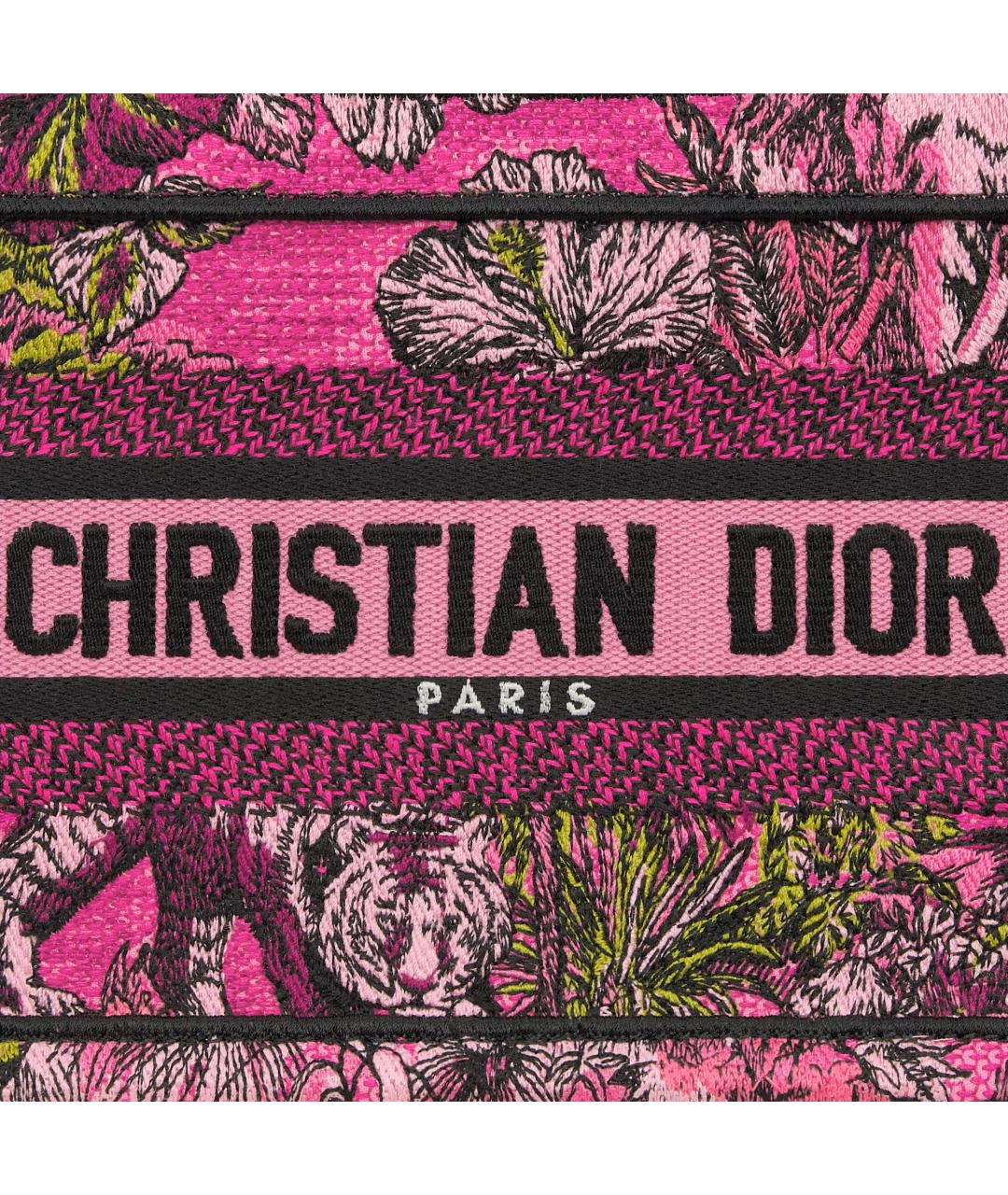 CHRISTIAN DIOR Розовая сумка через плечо, фото 5