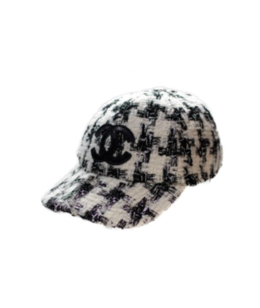 CHANEL Белая кепка, фото 1