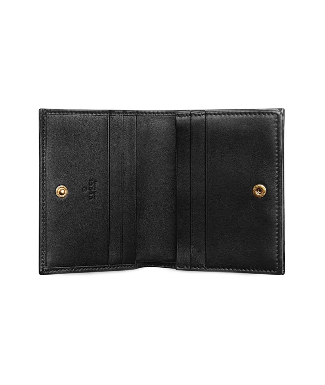 GUCCI Черный кожаный кардхолдер, фото 4