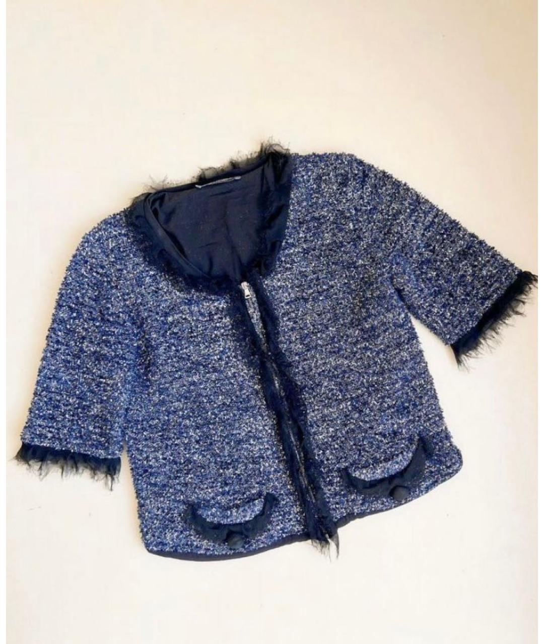 DOLCE&GABBANA Синий жакет/пиджак, фото 9