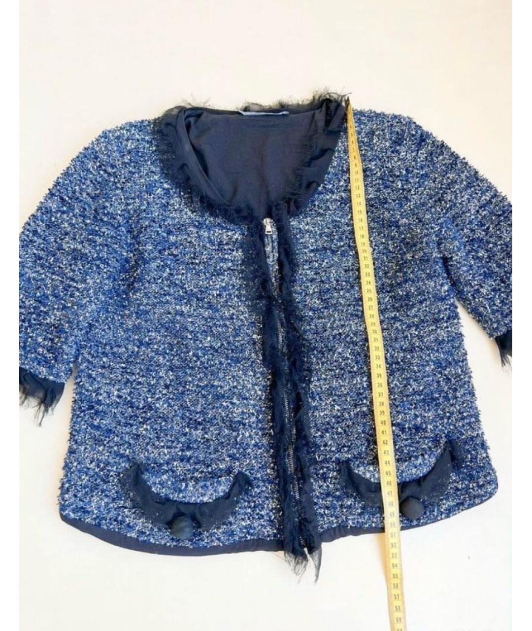 DOLCE&GABBANA Синий жакет/пиджак, фото 6