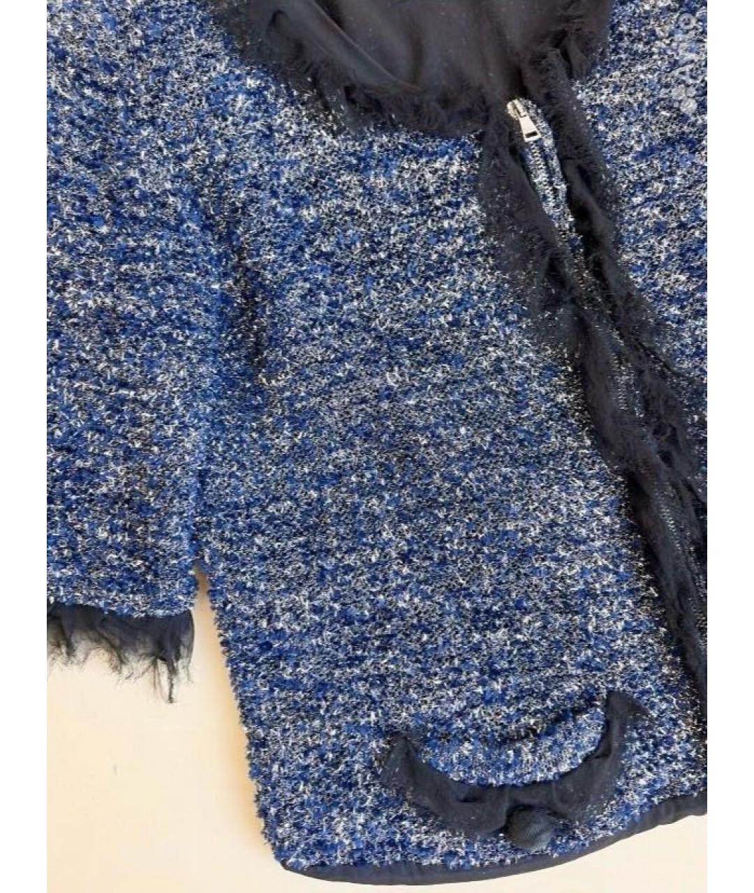 DOLCE&GABBANA Синий жакет/пиджак, фото 3