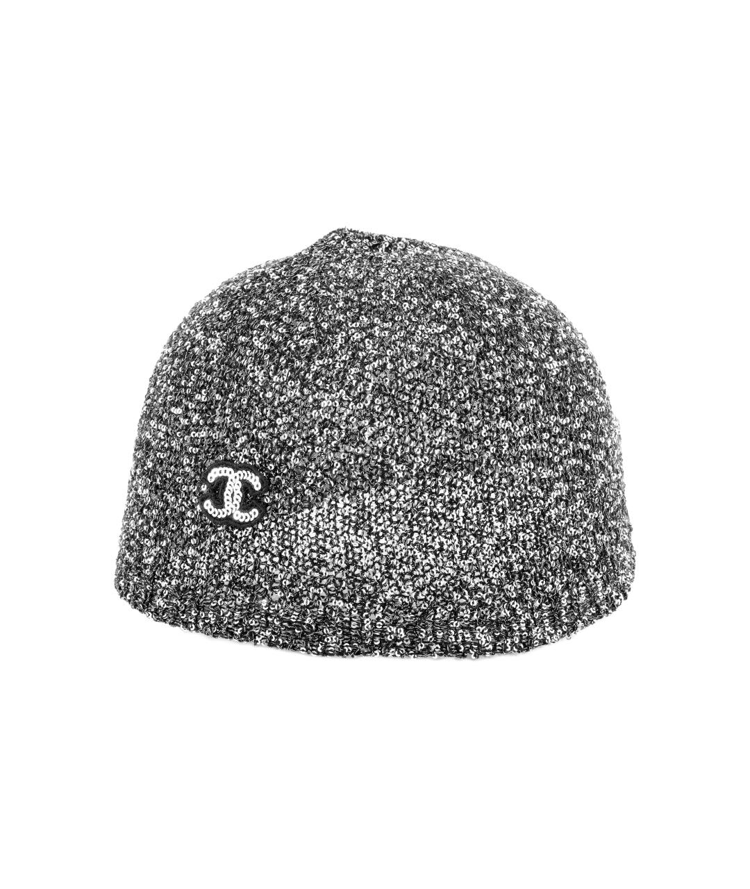 CHANEL Серая шляпа, фото 4