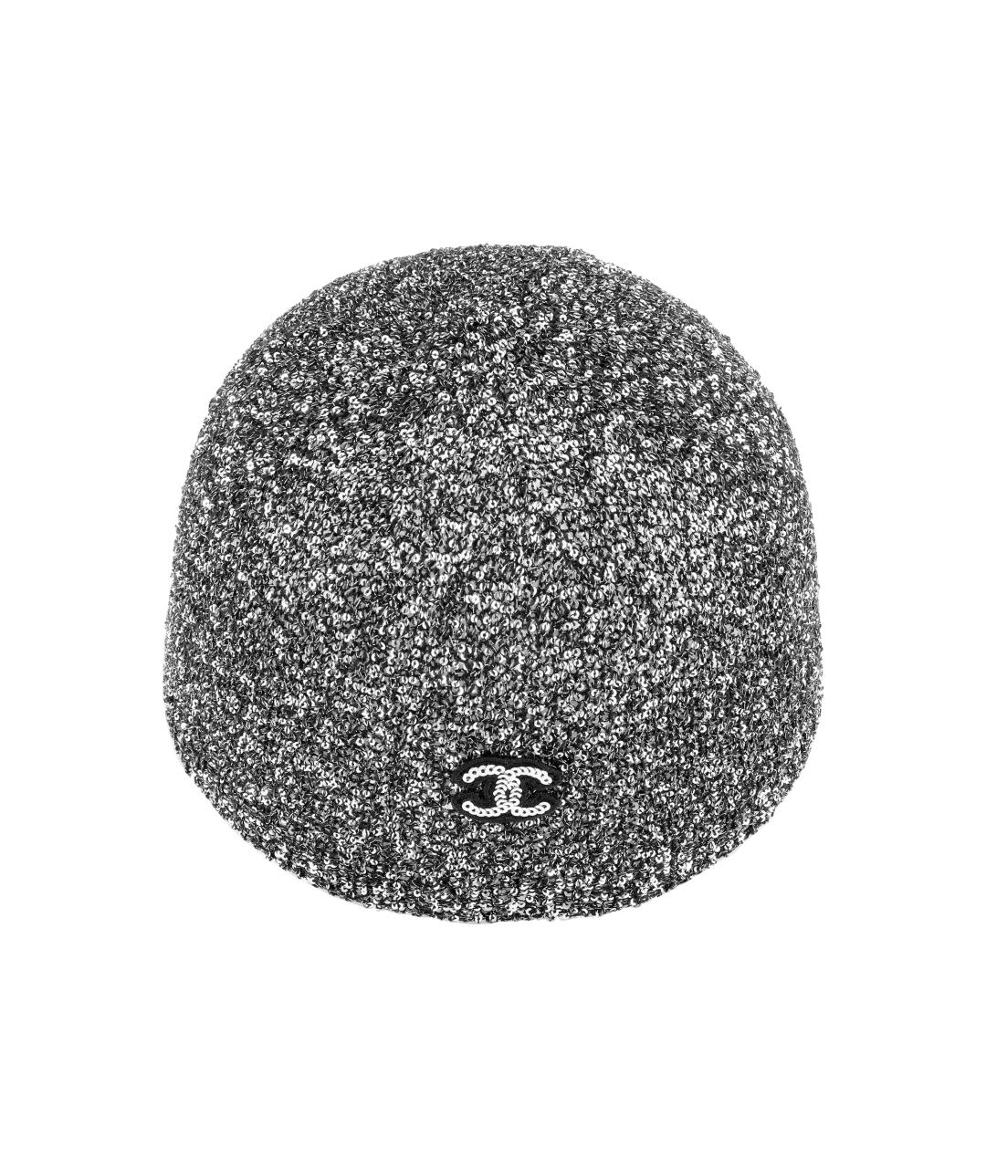 CHANEL Серая шляпа, фото 3