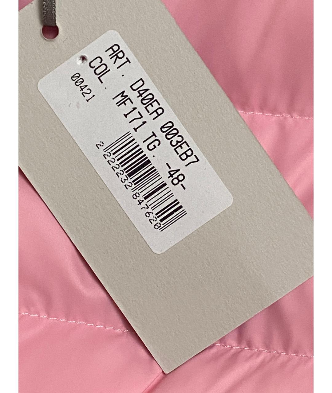 ERMANNO SCERVINO Розовая вискозная куртка, фото 5