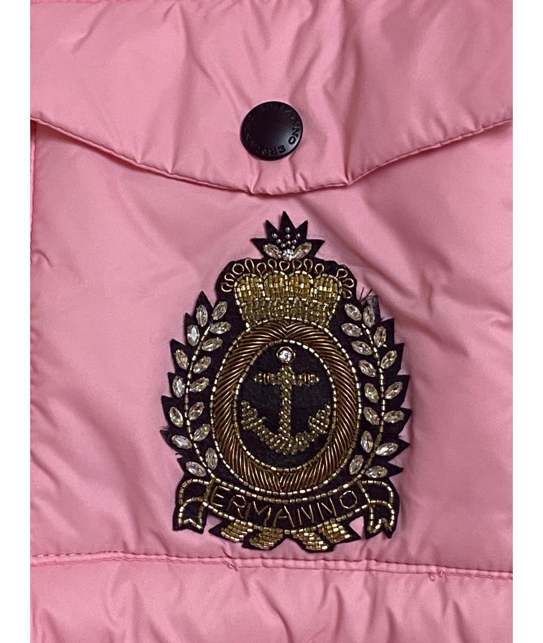 ERMANNO SCERVINO Розовая вискозная куртка, фото 3