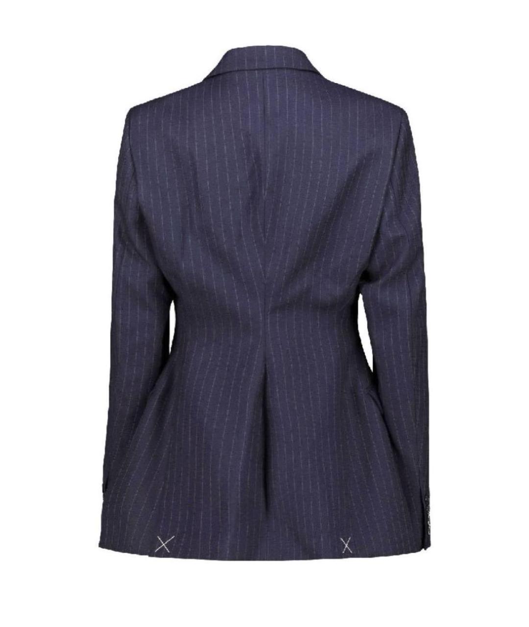 VETEMENTS Темно-синий шерстяной жакет/пиджак, фото 2