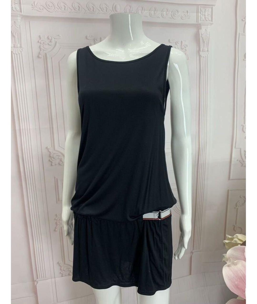 JOHN GALLIANO Черное вискозное платье, фото 5