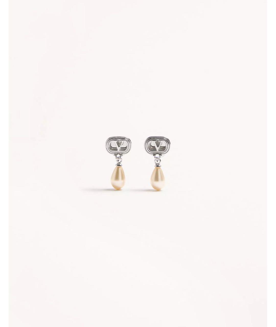 VALENTINO Серебряные металлические серьги, фото 5