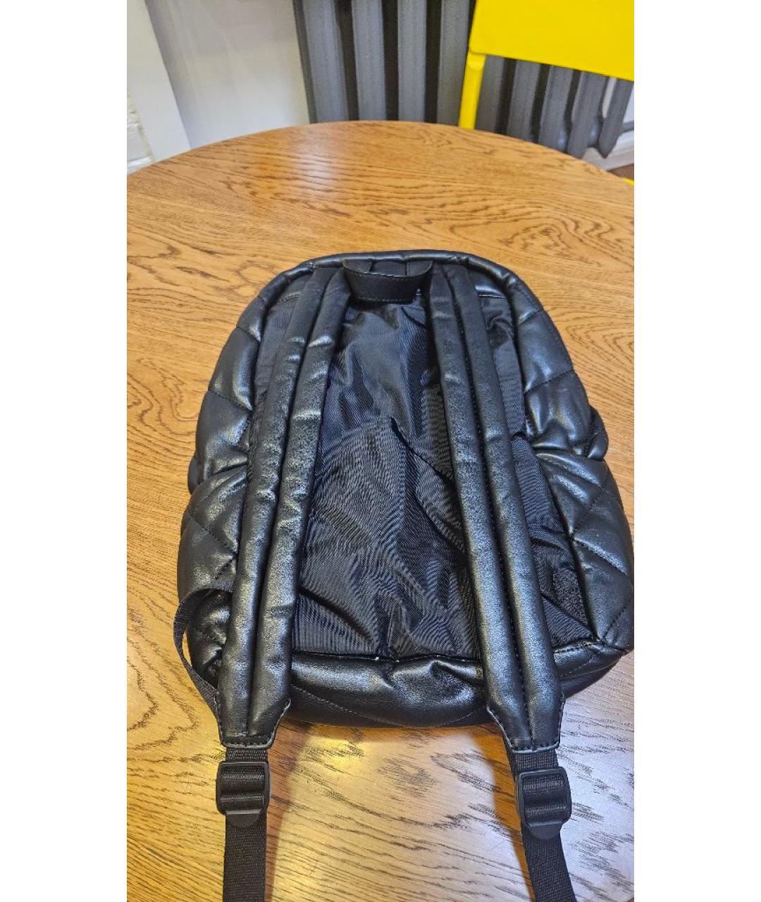 MARC JACOBS Черный рюкзак из искусственной кожи, фото 3