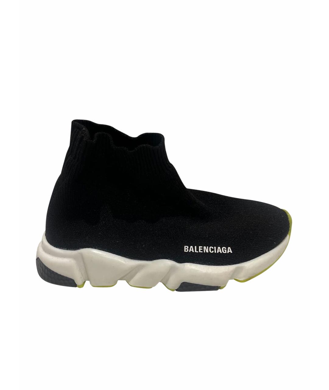 BALENCIAGA Черные ботинки, фото 1