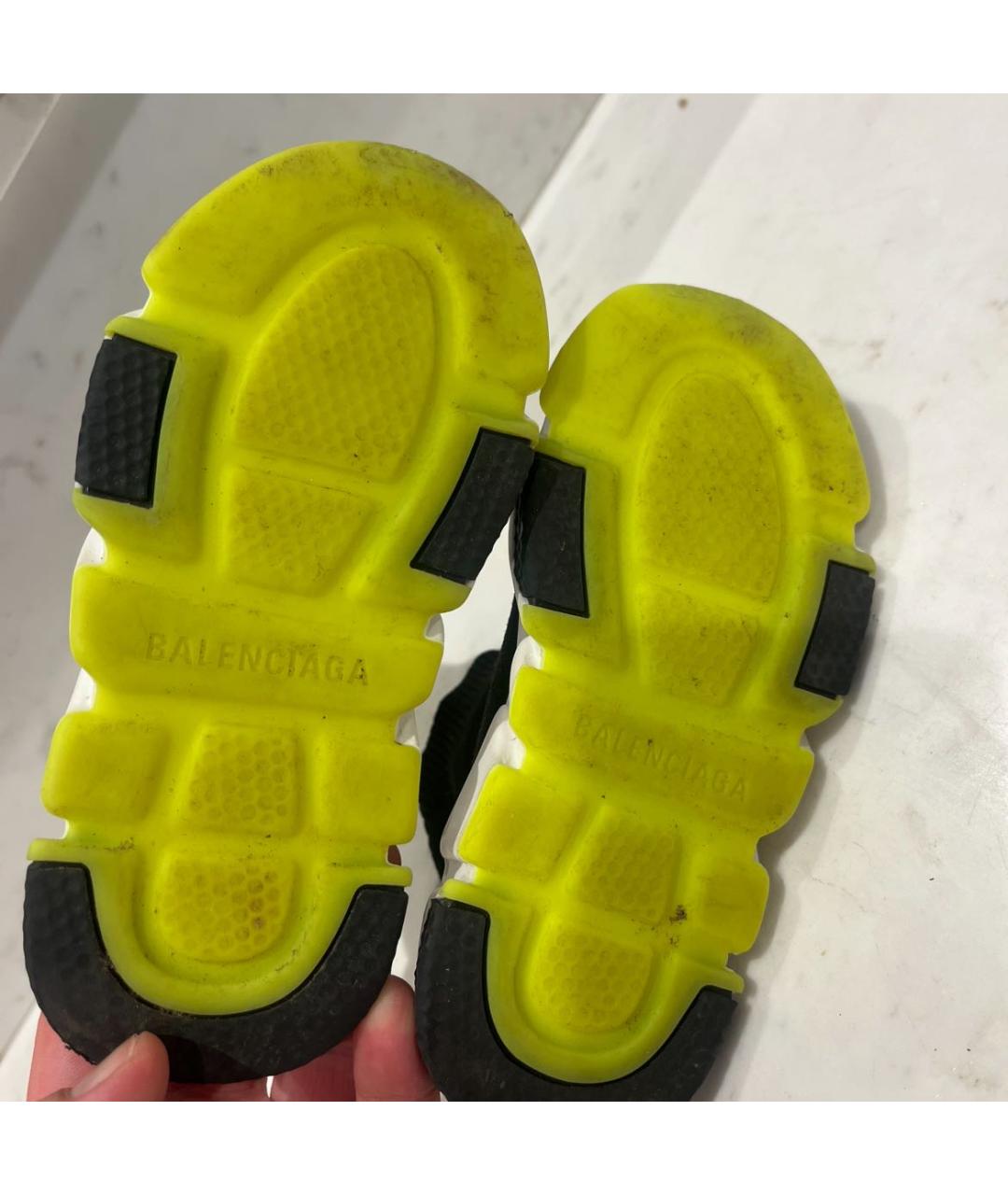 BALENCIAGA Черные ботинки, фото 4