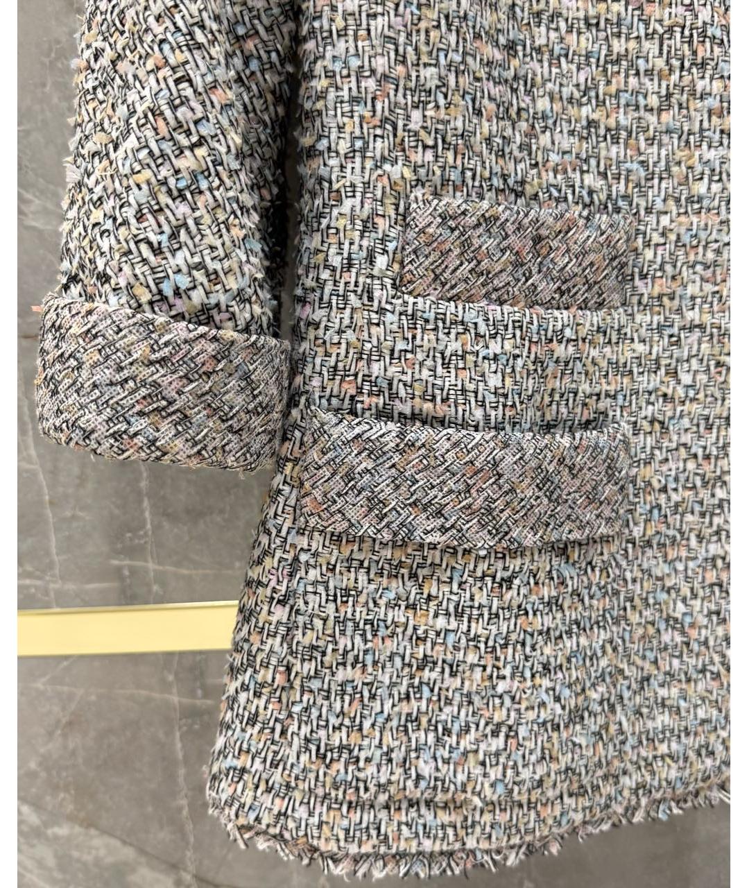 CHANEL Хлопковый жакет/пиджак, фото 3