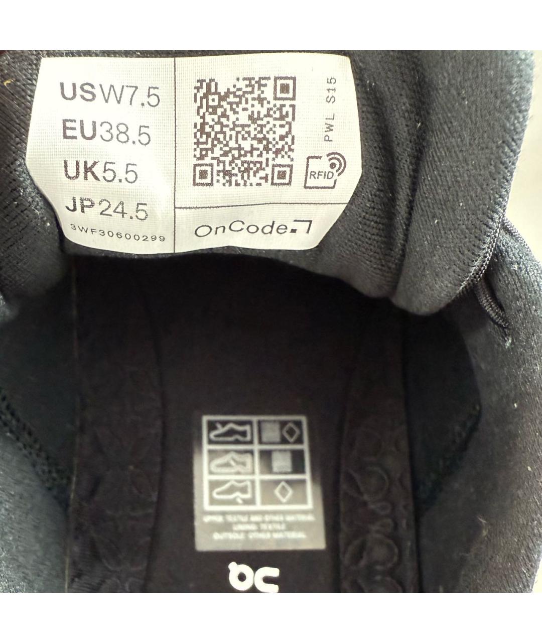 LOEWE Черные текстильные кроссовки, фото 7