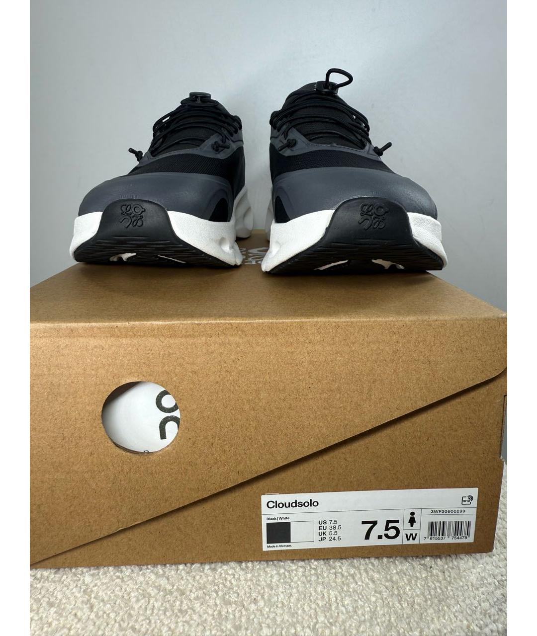 LOEWE Черные текстильные кроссовки, фото 2