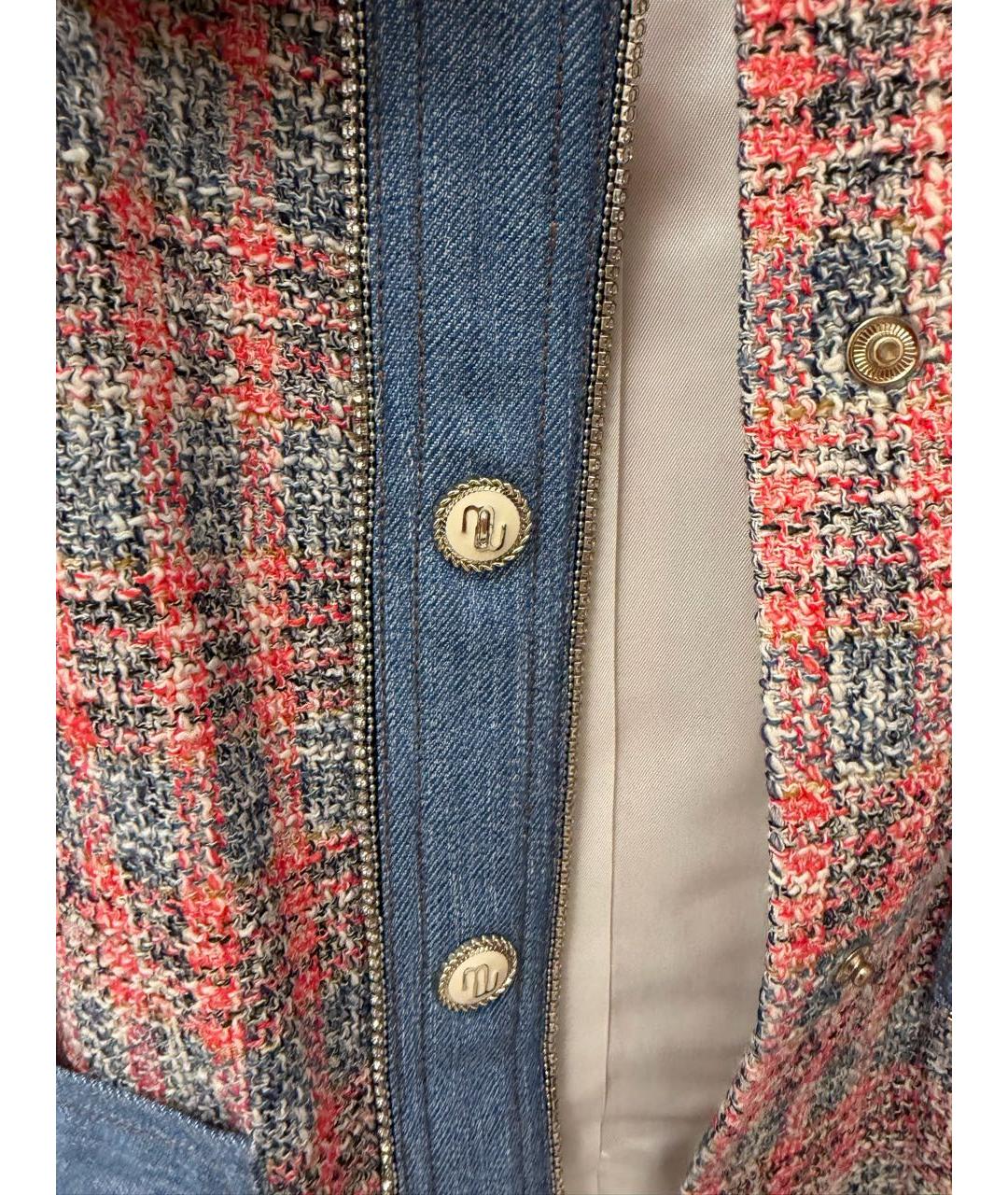 MAJE Мульти твидовый костюм с юбками, фото 7