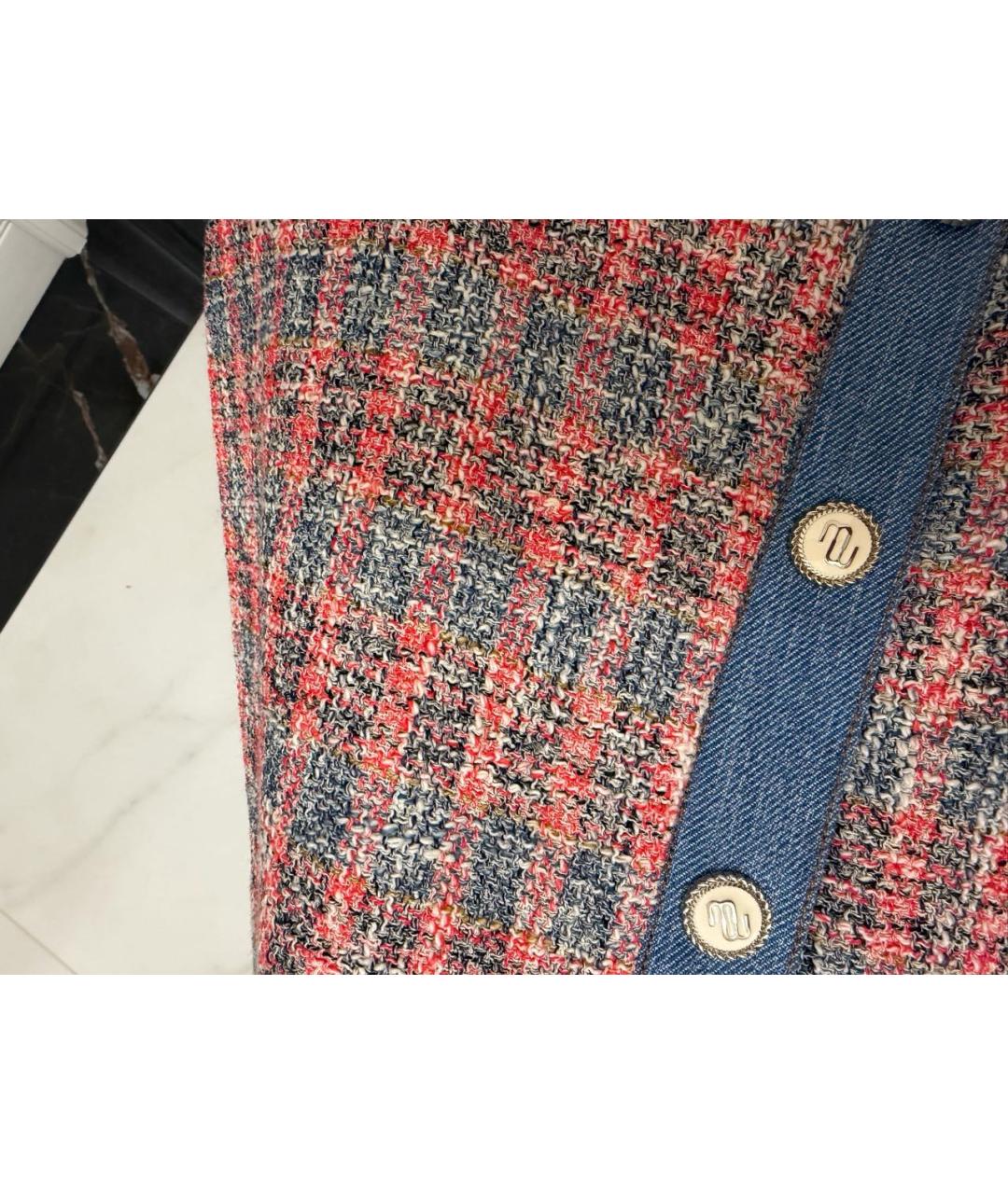 MAJE Мульти твидовый костюм с юбками, фото 4