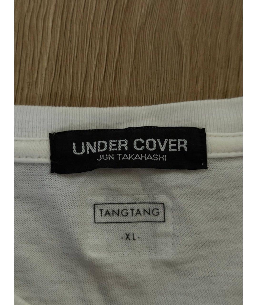 UNDERCOVER Белая хлопковая футболка, фото 7