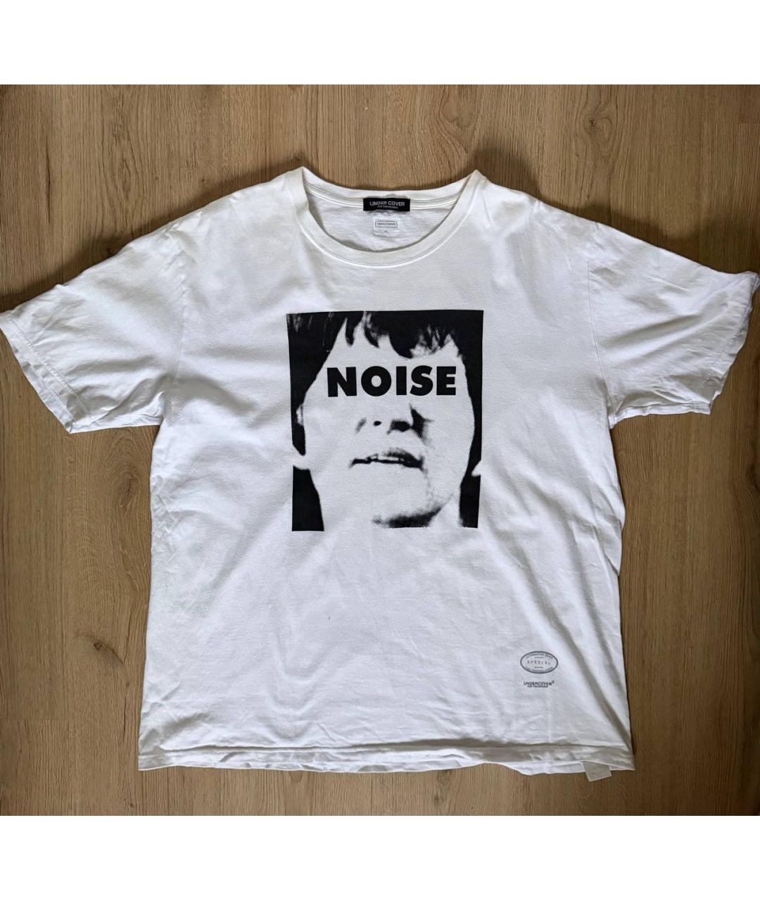 UNDERCOVER Белая хлопковая футболка, фото 9