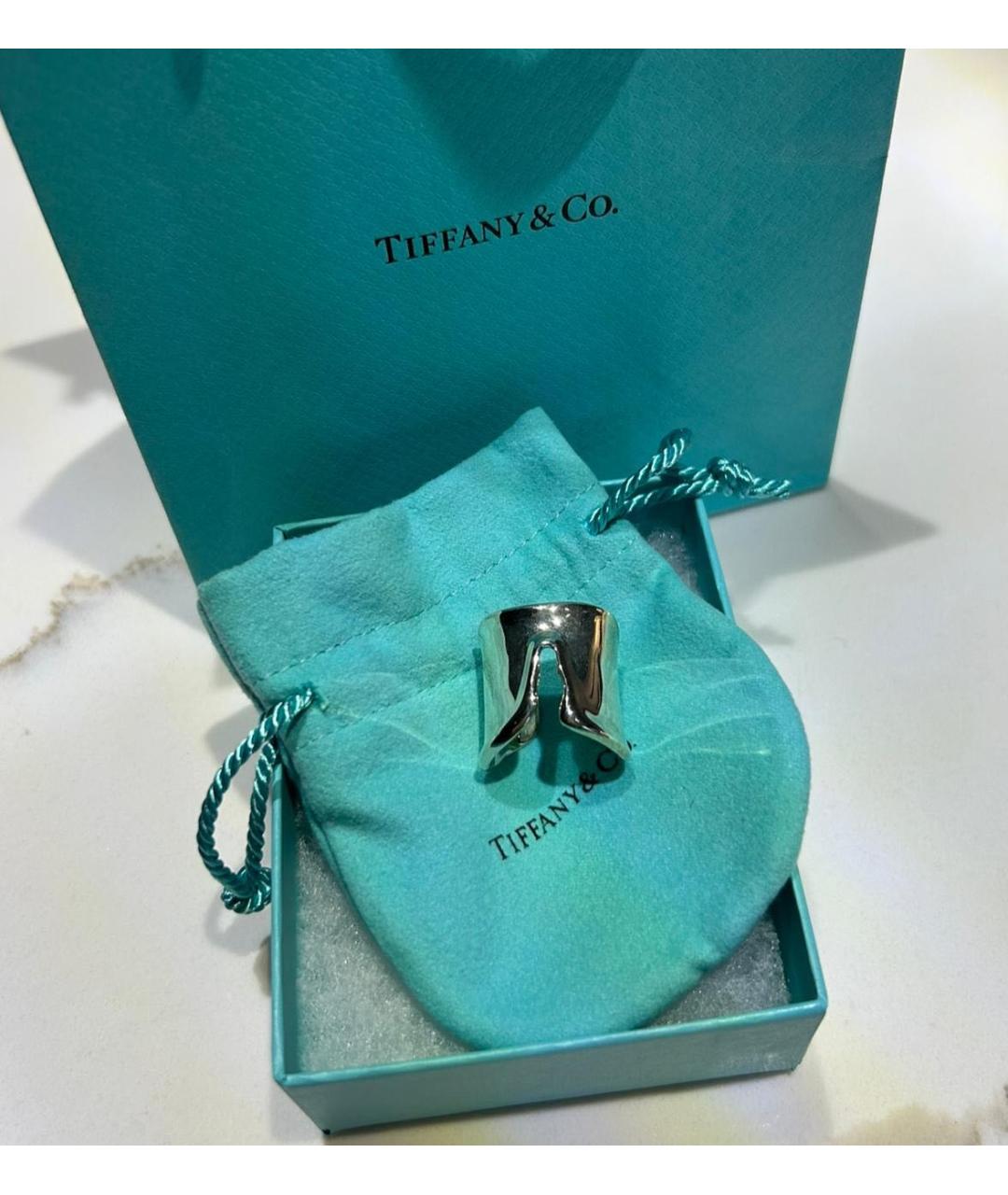 TIFFANY&CO Серебряное серебряное кольцо, фото 8