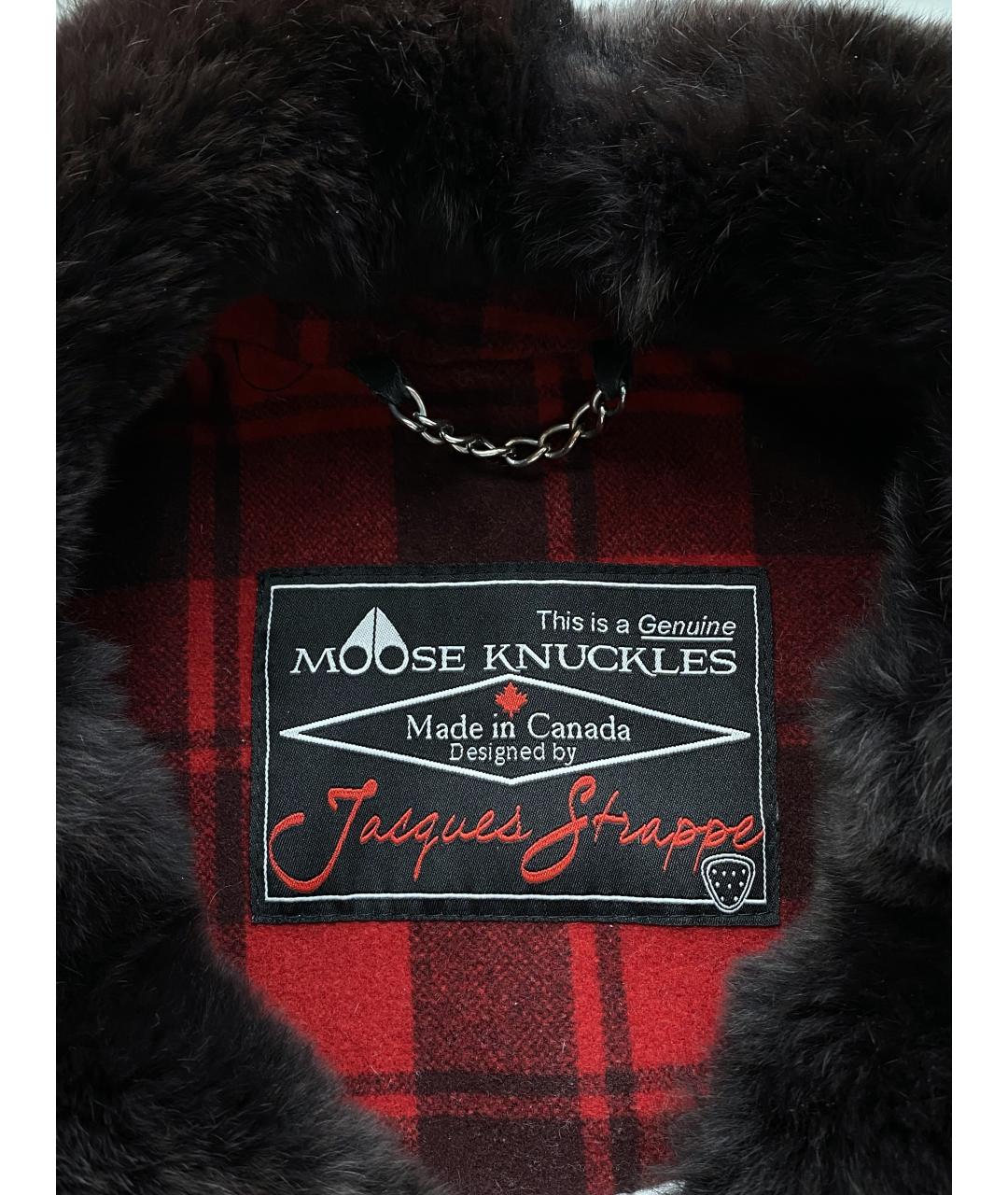 MOOSE KNUCKLES Мульти шерстяное пальто, фото 5