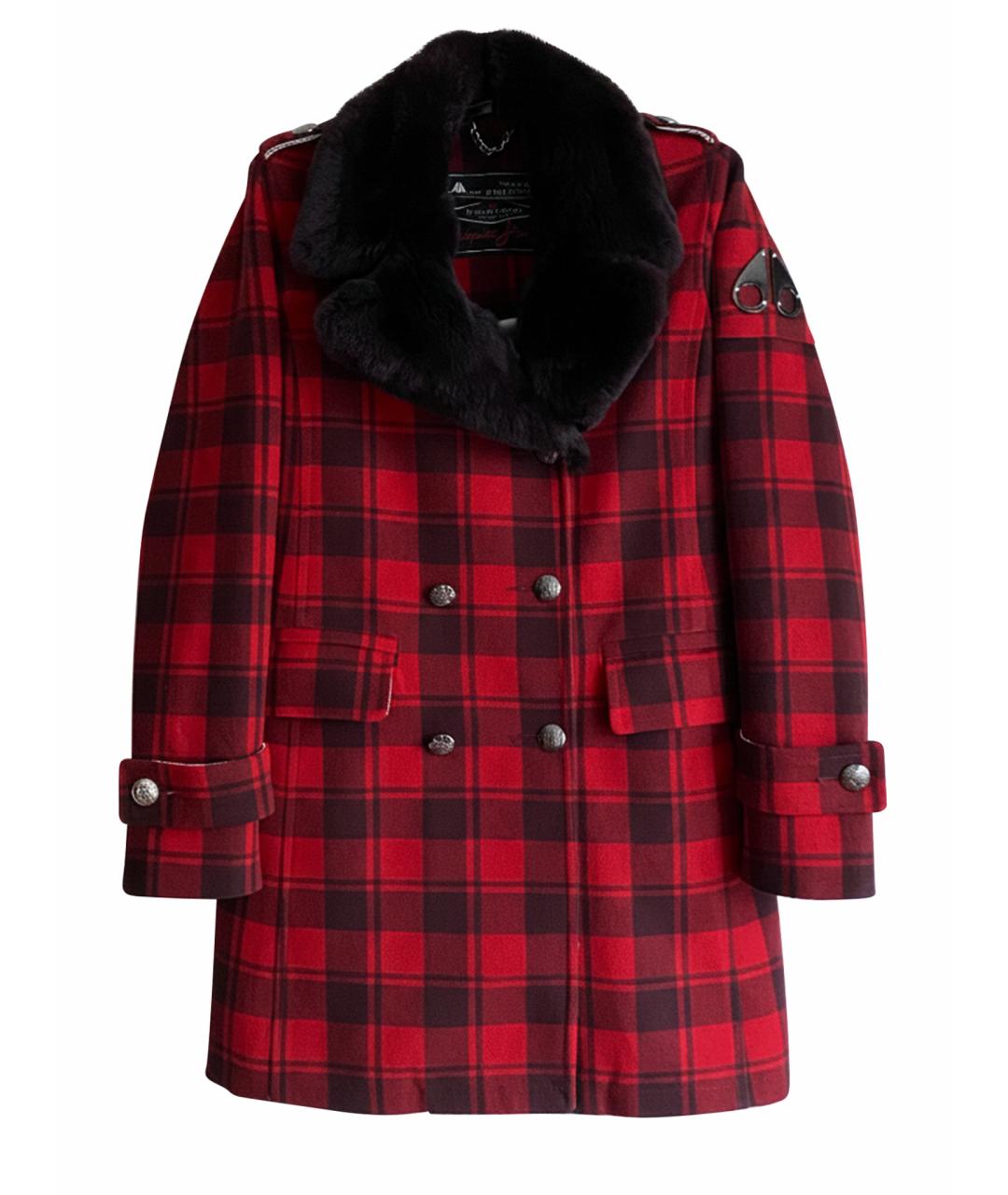 MOOSE KNUCKLES Мульти шерстяное пальто, фото 1